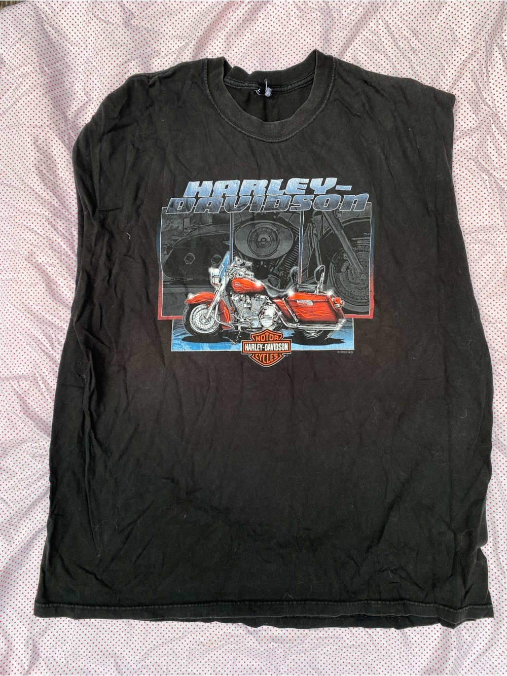 Harley-Davidson Motorcycle Sleeveless T-Shirt